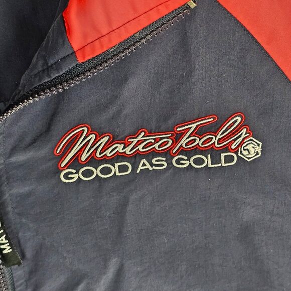 Matco Tools ‘Good as Gold’ Zip Up Wind Breaker Jacket Size XL Embroidered - Picture 8 of 10